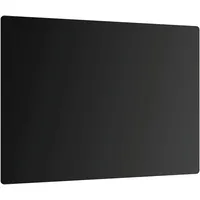 ALLboards Glas Herdabdeckplatte Schneidebrett SCHWARZ CLASSIC BLACK 52×60 cm Multi-Platte Arbeitsplatte Herdschutz