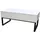 Hti-Living Couchtisch höhenverstellbar Weiß Spanplatte 108 x 46 cm
