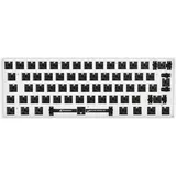Sharkoon SKILLER SGK50 S4 Barebone, 60%, Kabelgebunden, USB, RGB-LED, Weiß