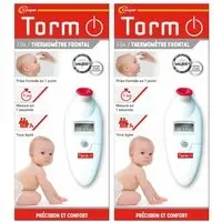 TORM Thermomètre frontal F04 2x1 pc(s)