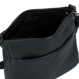 Mandarina Duck Mellow Leather Crossover Umhängetasche Leather Black