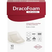 dr. ausbüttel gmbh & co. kg Dracofoam Haft sensitiv Schaumst.Wund.5x5 cm