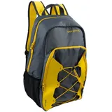 GIO'STYLE River Kühlrucksack | Gelb/Schwarz | Größe L | gepolsterte Schultergurte | Zwei Netztaschen