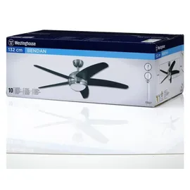 Westinghouse Bendan 132 cm Deckenventilator wenge mit Licht inkl. Fernbedienung