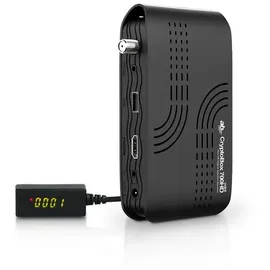 AB CryptoBox Satellitenreceiver Media Player 700HD Mini 1080p H.265 HEVC (DVB-S2, DVB-S), TV Receiver, Schwarz