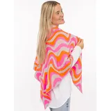 Zwillingsherz Dreieckstuch Happy Waves Beige/Pink/Orange