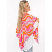 Zwillingsherz "Happy Waves", in Rosa - (L)200 x (B)130 cm