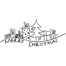 KnorrPrandell Motivstempel 'Geschenke!' 9,5x4cm