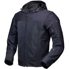 Modeka Davey Air Motorradhoodie Dunkelblau XL