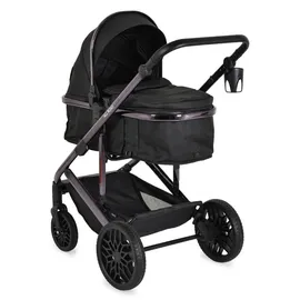 Moni Kombikinderwagen 3 in 1 all Road Schwarz
