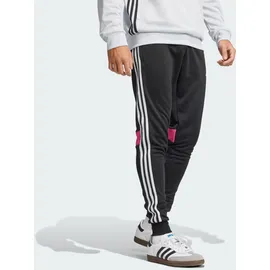 adidas Tiro 25 Essentials Jogginghose Black / Clear Grey / Real Magenta L