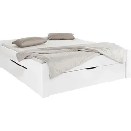 Rauch Bett RAUCH "Scala", weiß, B:185cm H:60cm L:207cm, Betten, Bett, mit Schubkästen in 3 Varianten
