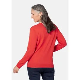 GOLDNER Uni Merino-Cardigan Rot 22