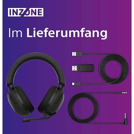 Sony INZONE H5 Over-ear Gaming Headset Schwarz