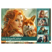 Calvendo Waldgeflüster. Die mystischen Frauen der alten Pfade (Wandkalender