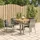 vidaXL Garten-Essgruppe 5-tlg. Grau