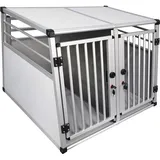 Nobby 62393 Aluminium Autotransportbox doppelt B x T x H: 92 x 88 x 68 cm