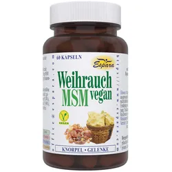 Weihrauch MSM vegan Kapseln 60 St