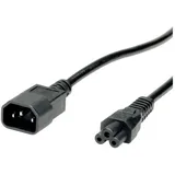 Value 19.99.1119 Strom Anschlusskabel Schwarz 1.80m