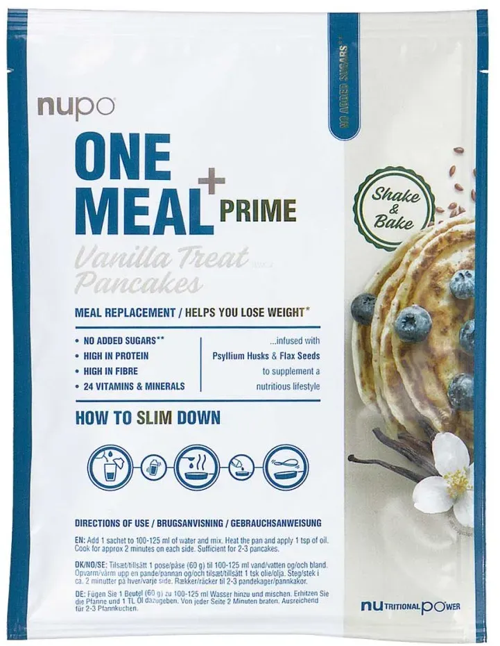 Nupo One Meal +Prime Pancakes Vanilla Treat