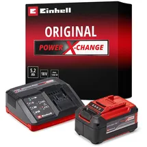 Einhell PXC Starter Kit 18 V Li-Ion 5,2 Ah 4512114