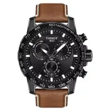 TISSOT T-Sport Supersport Chrono Leder 45,5 mm T125.617.36.051.01