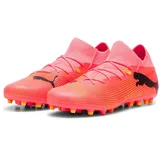 Puma Future 7 Match Mg Sunset Glow-Puma Black-Sun 8,5 - Schwarz