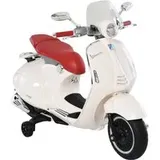 Homcom Vespa Elektro-Kindermotorrad weiß (1-tlg)
