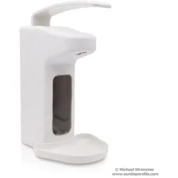 Euraneg Armhebelspender SD2010 - 1000ml - manueller Desinfektionsspender weiß