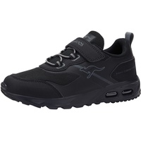 KANGAROOS Unisex KX-Destro EV Sneaker, Jet Black/Mono, 38 EU