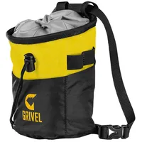 Grivel Logo Chalkbag - Black / Yellow - One