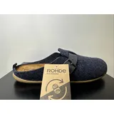 Rohde Herren Filz Pantolette Gr. 41 Ocean Pantoffel 6922