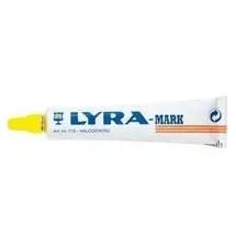 Lyra Pet Signierpaste gelb Tube 50ml permanent LYRA b.250 Grad C
