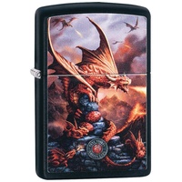 Zippo Anne Stokes Dragon Fire Sturmfeuerzeug