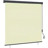 vidaXL Außenrollo 170 x 250 cm Creme