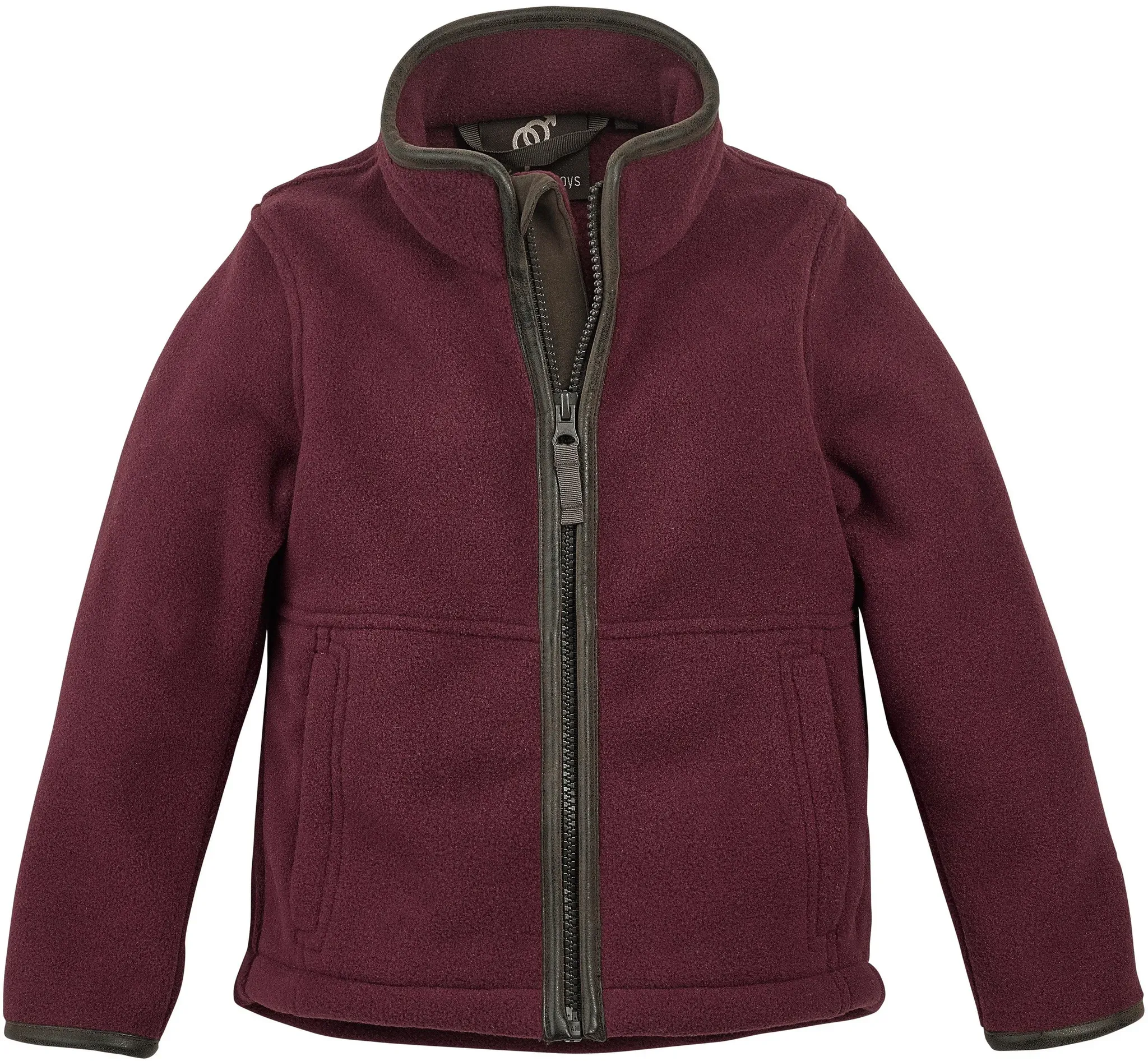 Baleno Kinder-Fleecejacke Cody, burgundy, 104
