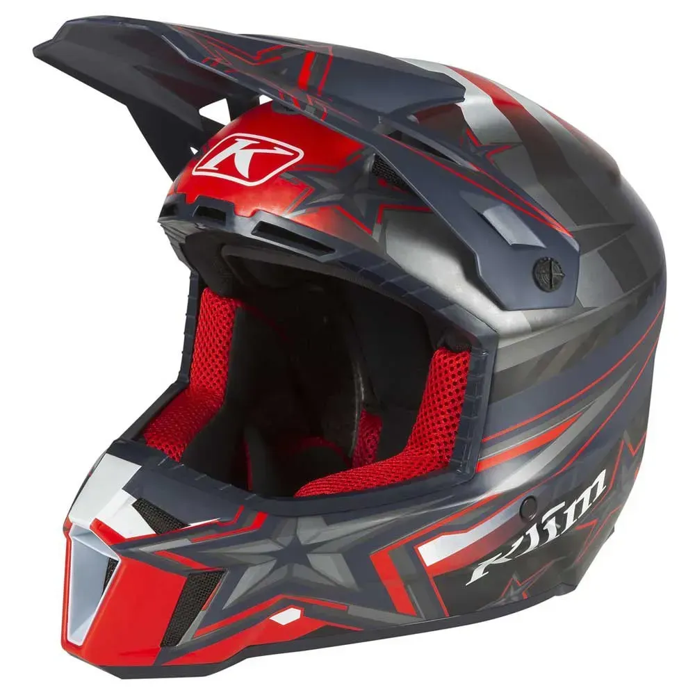 Klim F3 Carbon Offroad-helm - Patriot / We The People - XL