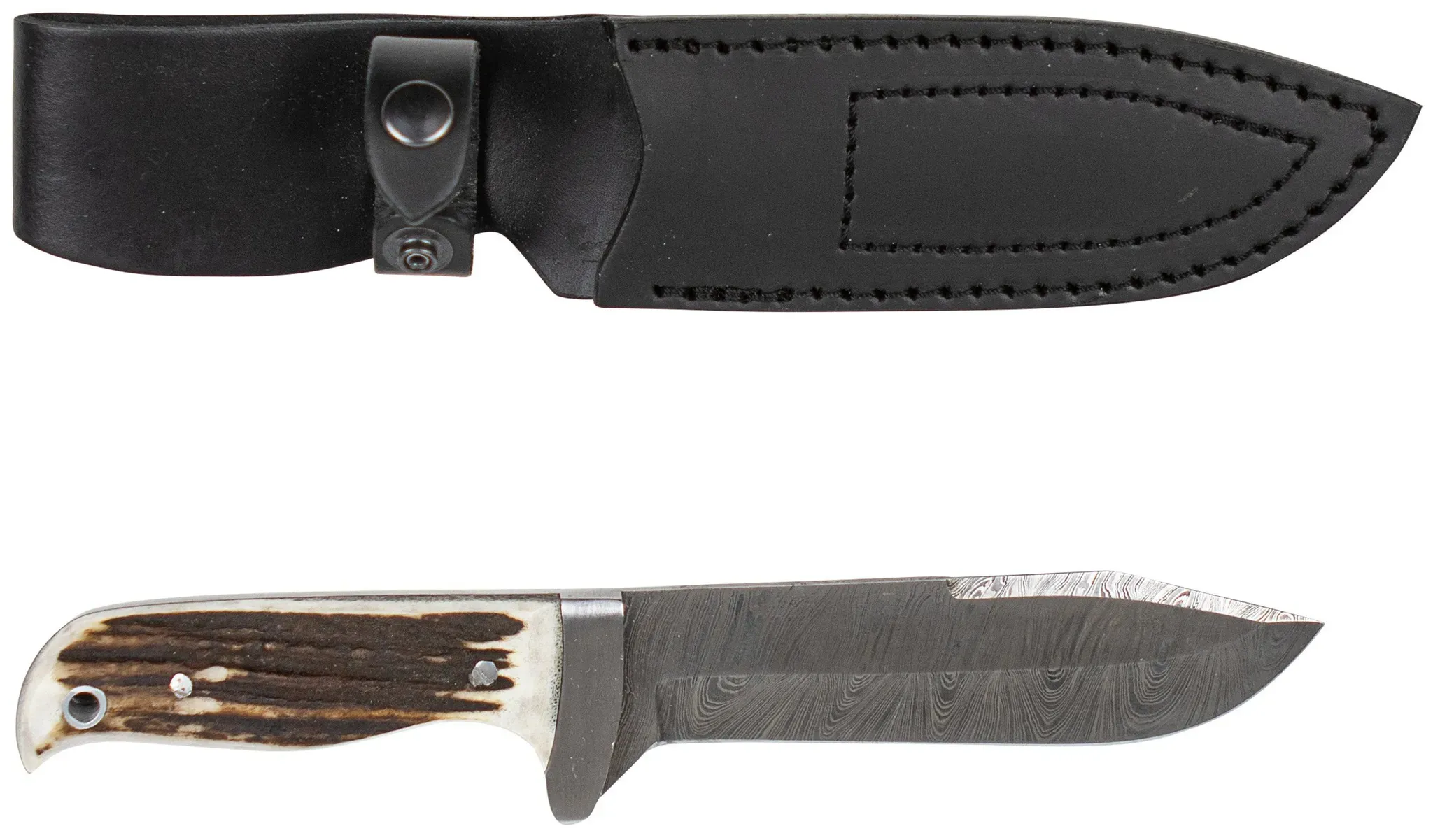 Nordforest Hunting Jagdmesser Damast