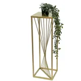 DanDiBo Ambiente Blumenhocker 70 x 24 x 70 cm Gold