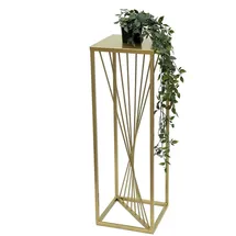 DanDiBo Ambiente Blumenhocker 70 x 24 x 70 cm Gold