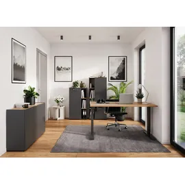 Germania Schreibtisch »Adrano« 1 Stk. tlg. mit vorderer Blende, Breite 150 cm, Made in Germany