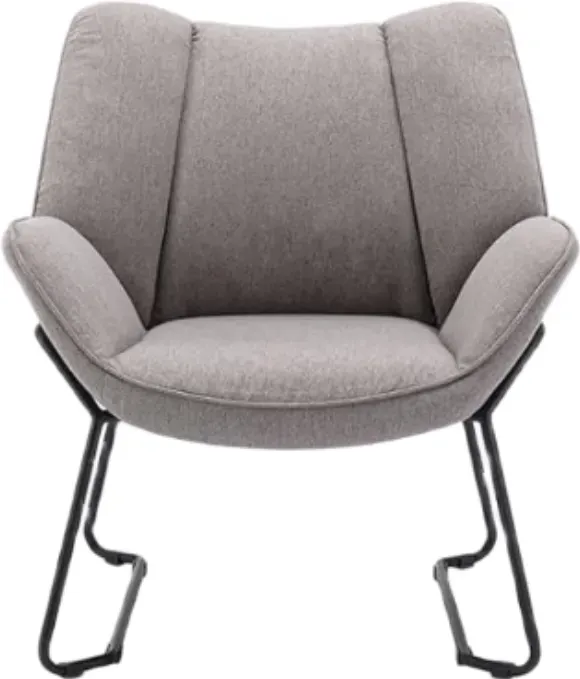 CHAIRUS Polster-Sessel für Wohnzimmer, gepolsterter Sessel, Einzelsessel, Akzentsessel mit Metallbeinen