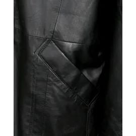 JCC Ledermantel IK49-2 in schwarz | Gr.: 48