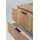Rodan Waschbeckenunterschrank 2 Schubladen 80 x 57 x 46 cm Braun
