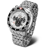 Vostok Europe Herrenuhr Systema Periodicum Oxygen Chronograph mit Metallarmband 650A722-B