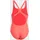 adidas Kinder, Schwimmanzug 3-Streifen C-Back Kids, Badeanzug - Semi Lucid Red / White - 140