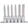 KS Tools 1/2" CHROMEplus Bit-Stecknuss-Satz Innensechskant, 6-tlg. 5-12 mm