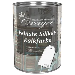 Crayee Silikat-Kalkfarbe weiß 2,5 l