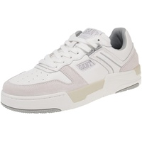 GANT FOOTWEAR Herren BROOKPAL Sneaker, White/Silver, 42 EU