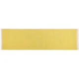 THEKO | Dhurry Teppich aus 100% Baumwolle Flachgewebe Teppich Happy Cotton Gelb cm